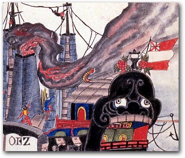 Black Ship and Crew
