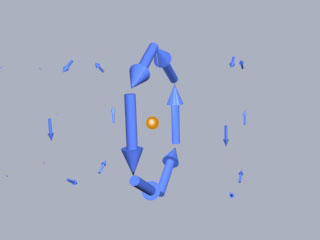 The Magnetic Field of a Moving Positive Charge.