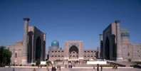 Photo of 	  The Madrasa of Ulugh Beg in Samarqand