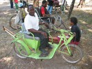 Photo of trike in use.