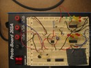 Top view of the Color Organ's circuitry.