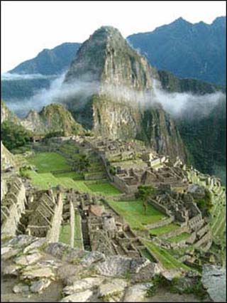 Machu Picchu.