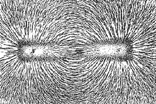 A magnetic dipole.