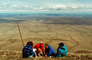 Ecosystem monitoring at the Department of Energy's Hanford Site.